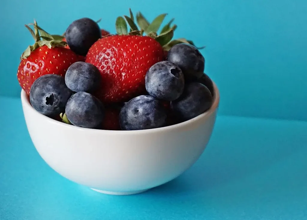 Blueberries strawberries for diabetes